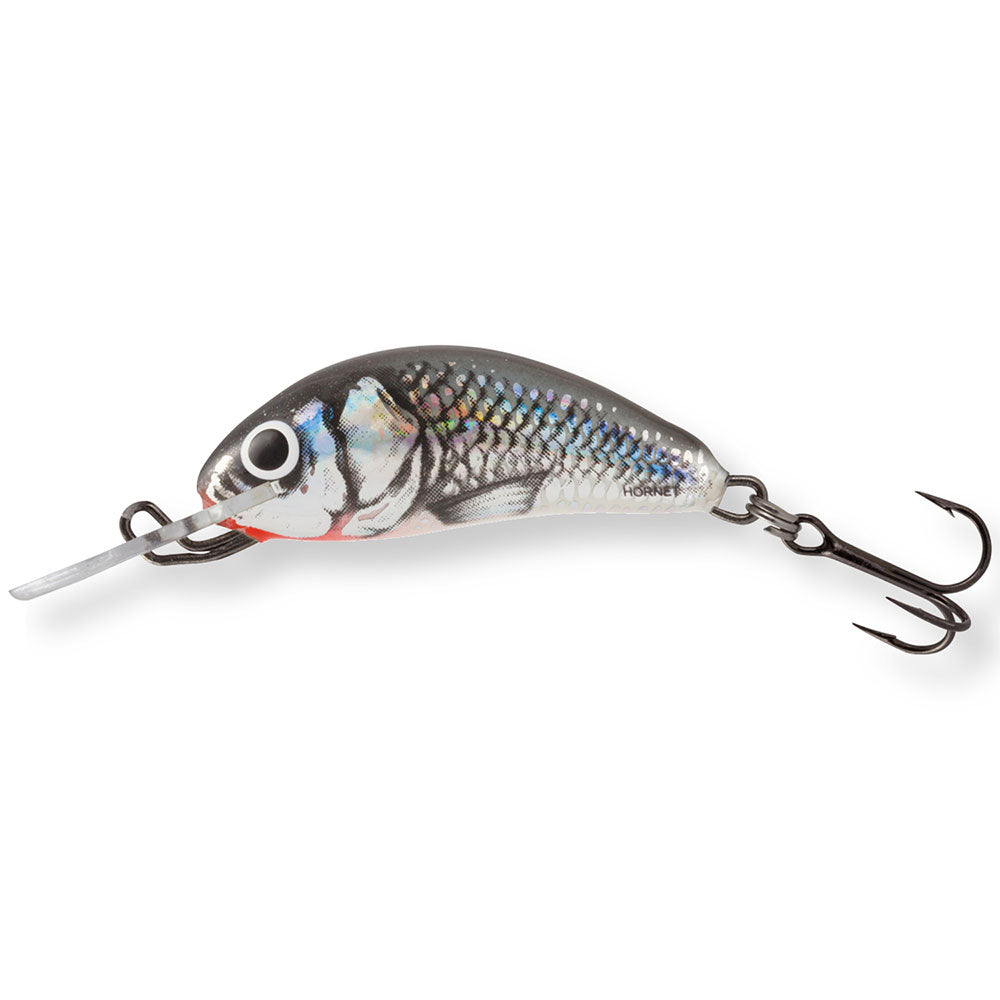 Salmo Hornet 2,5 cm Sinking Holographic Grey Shiner