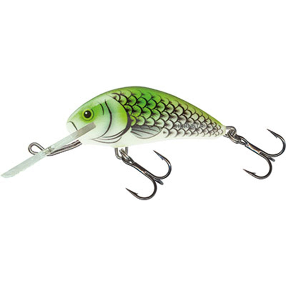 Salmo Hornet 5 cm Sinking Olive Hot Spot