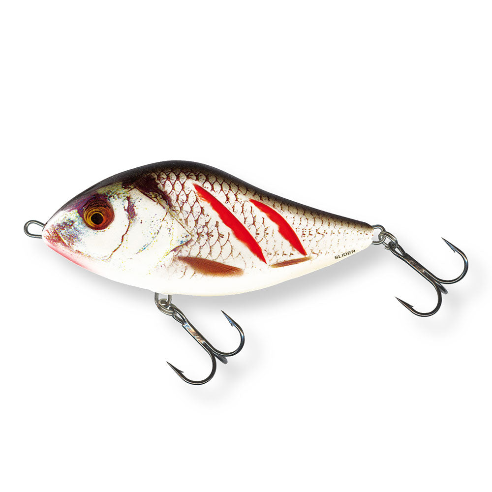 Salmo Slider 10 cm Jerkbait Floating Wounded Grey Shiner