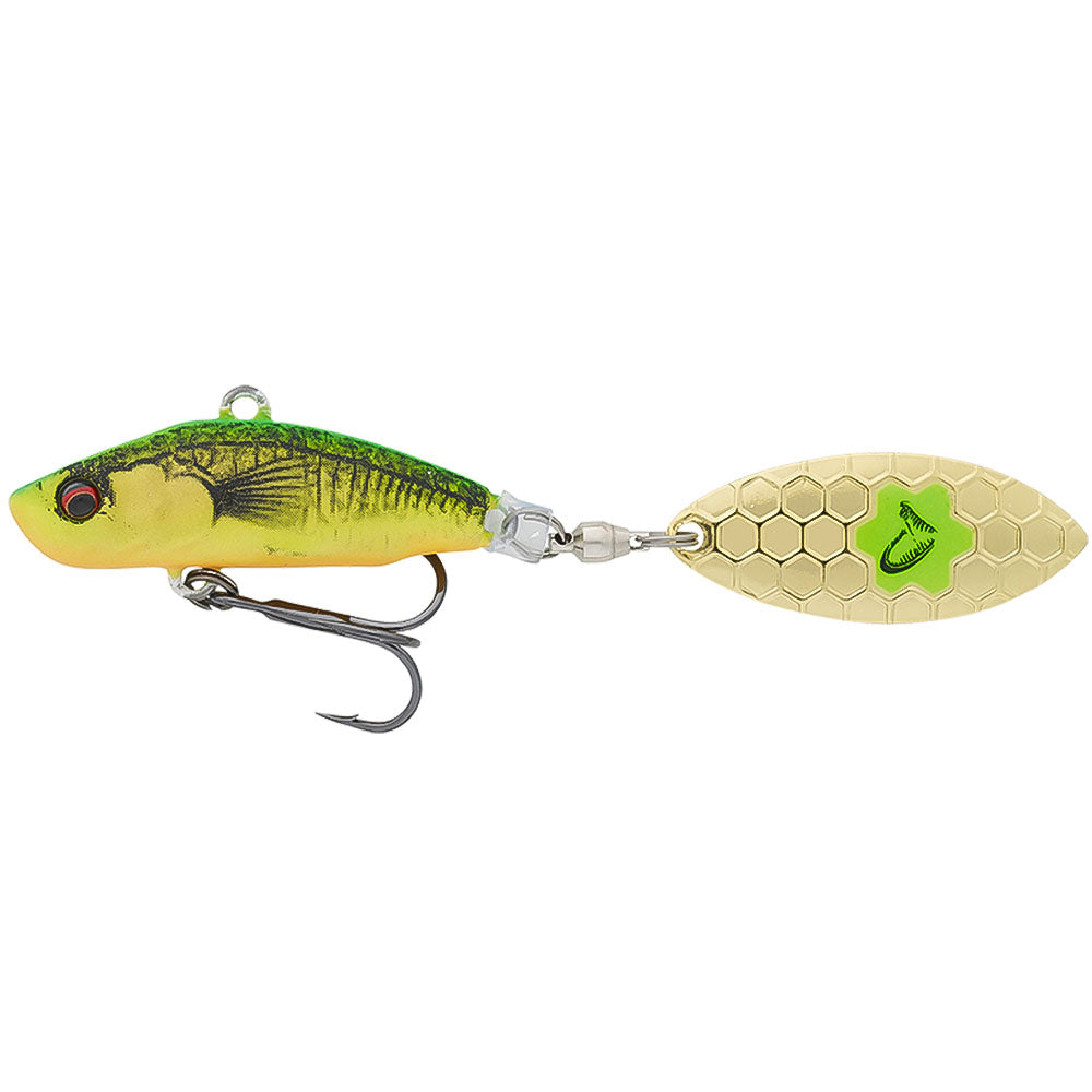 Savage Gear 3D Sticklebait Tailspin 6,5 cm 9 g Firetiger