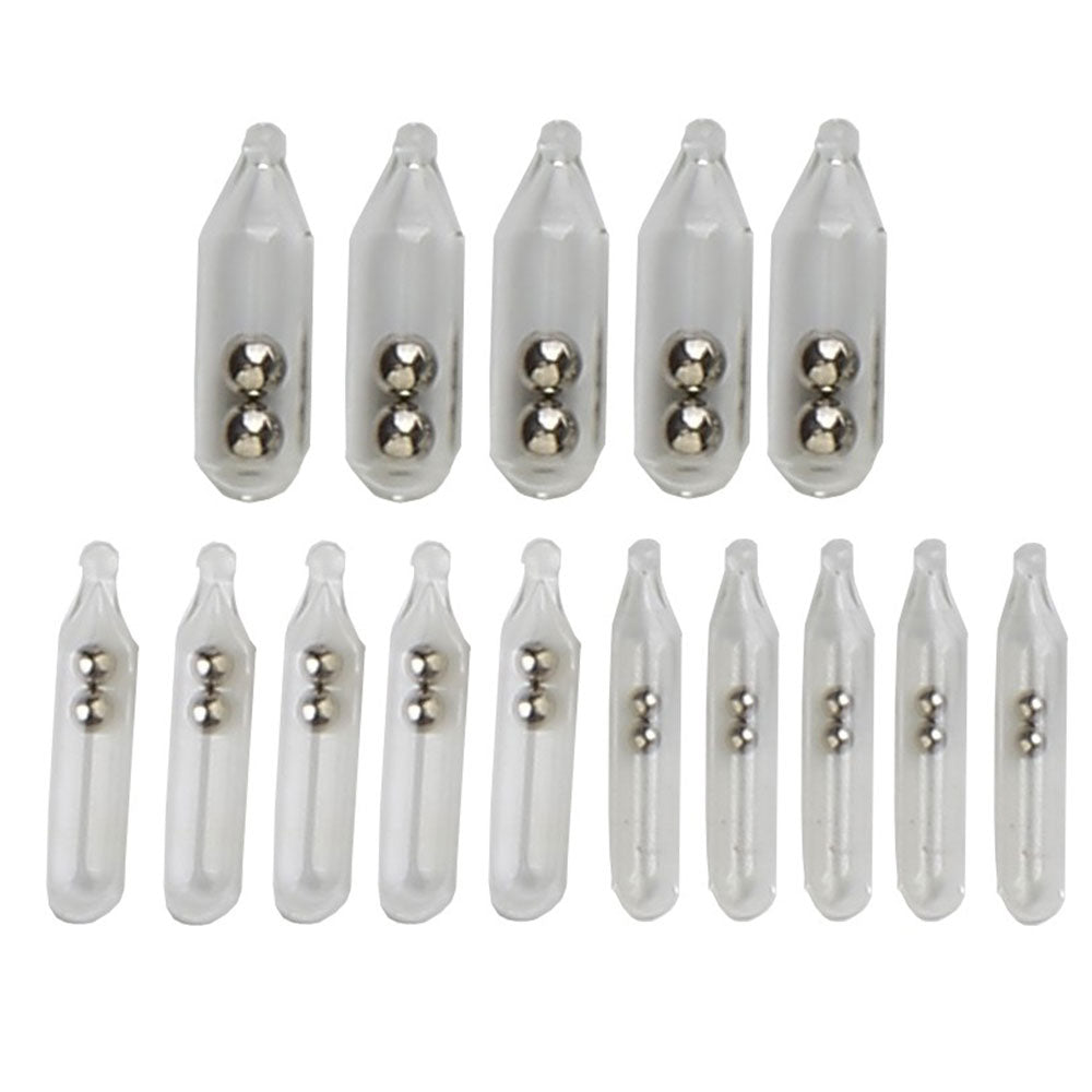 Savage Gear Steel E-Rattle Kit 8 Pezzi - Sonagli In Acciaio Inox Per Esche Soft Bait E Swimbaits - Pesi 1,6g E 2,7g