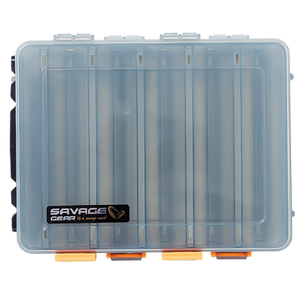 Savage Gear Lure Box 2 Sided Smoke Short 20,5x17,0x4,8 cm