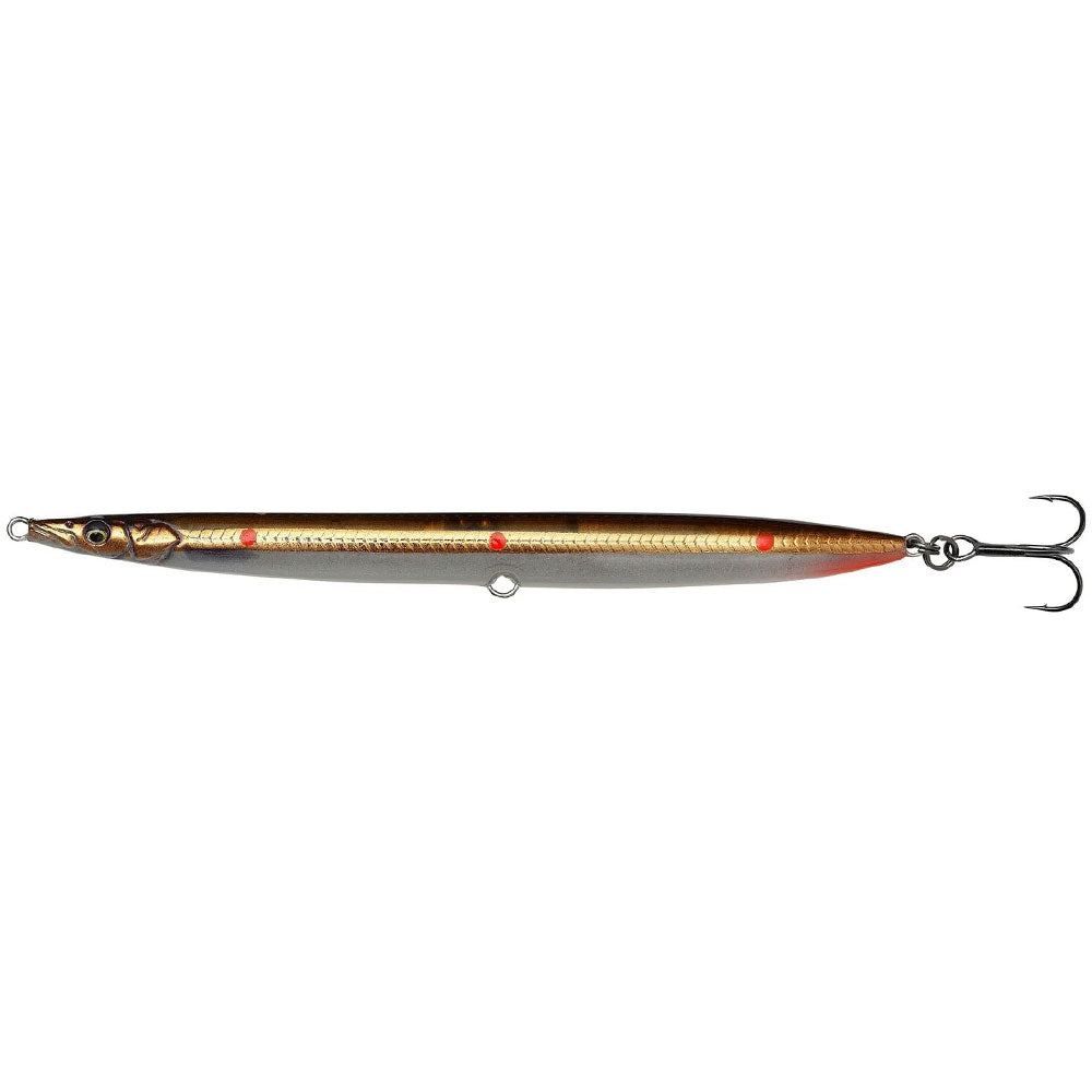 Savage-Gear-Sandeel-Pencil-Brown-Copper-Red-Dots  9 cm / 12.5 cm