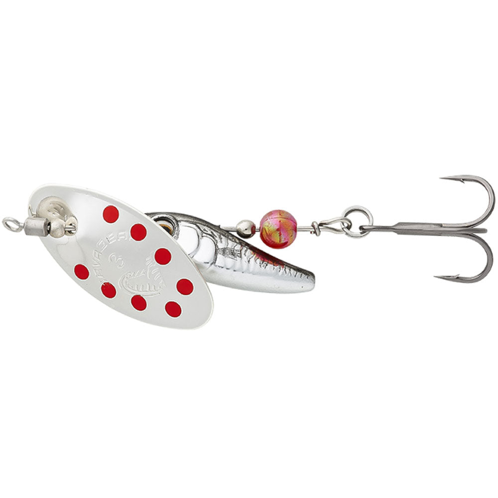 Savage Gear Sticklebait Spinner 1 4,5 g Dirty Silver Red