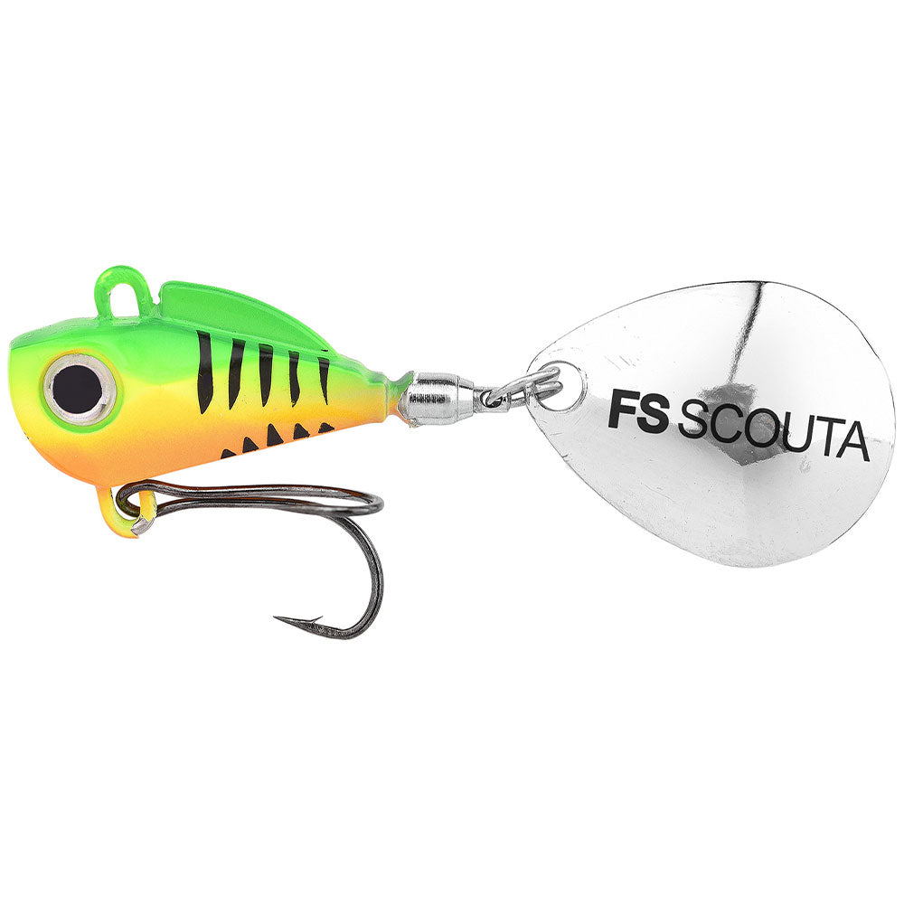 SPRO Freestyle Scouta Jig Spinner 6,0 g UV Fire Tiger