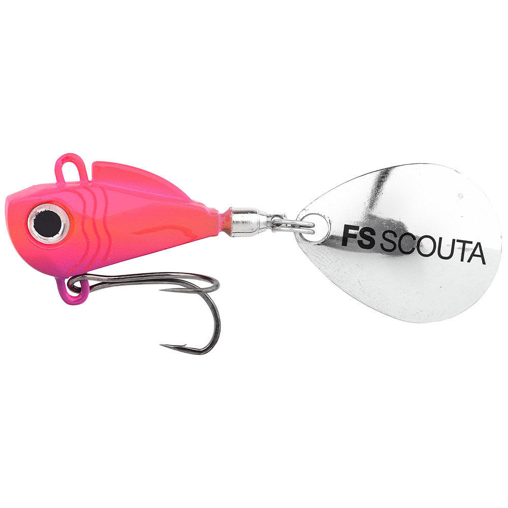 SPRO Freestyle Scouta Jig Spinner 6,0 g UV Fluoro Pink