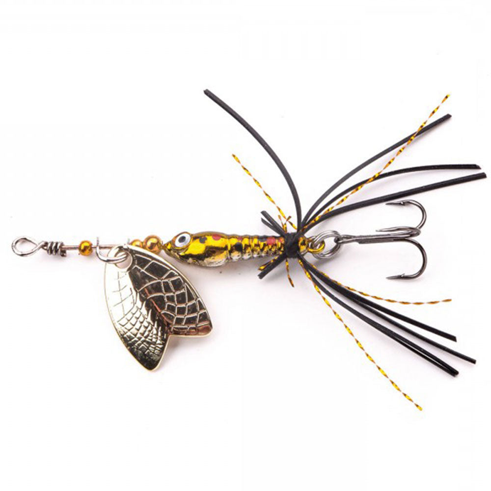 SPRO Larva Mayfly Micro Spinner 5 cm Brown Trout