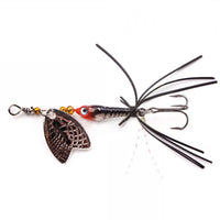Bewertung von Sebastian für das Produkt Larva Mayfly Micro Spinner 5 cm Roach