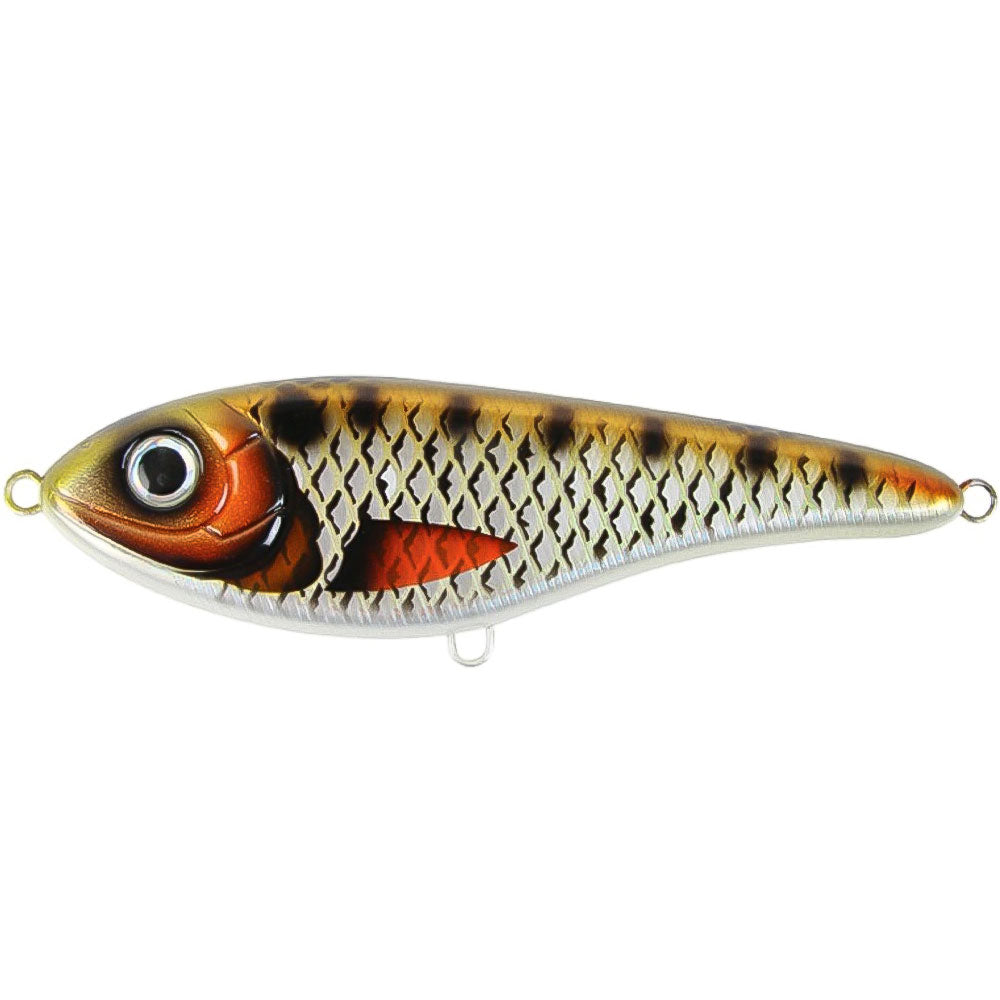 Strike Pro Buster Jerk 15 cm Shallow Golden Ridgeback