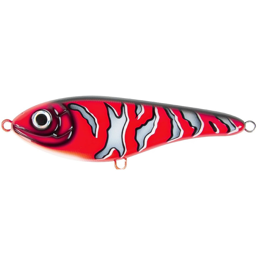 Strike Pro Buster Jerk 15 cm Sinking Red Rock