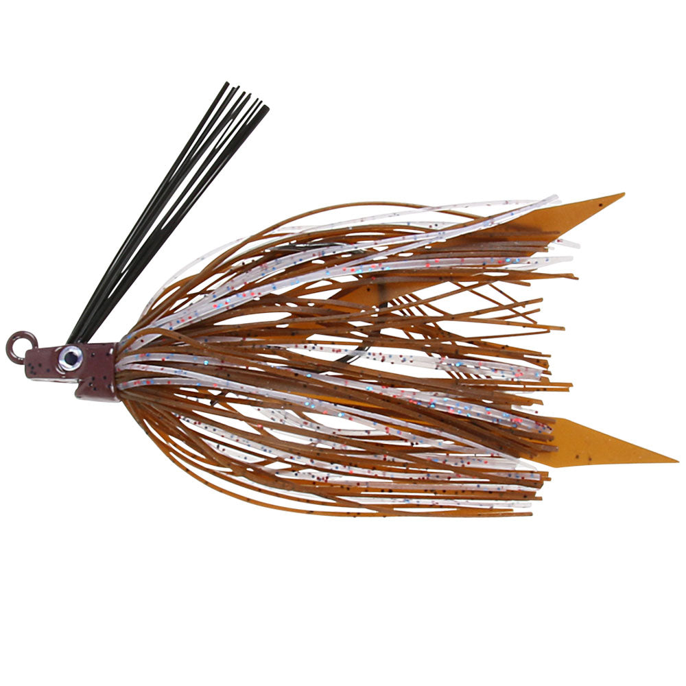 Strike Pro Pig Digger Swim Jig 11,0 g Motoroil Pepper