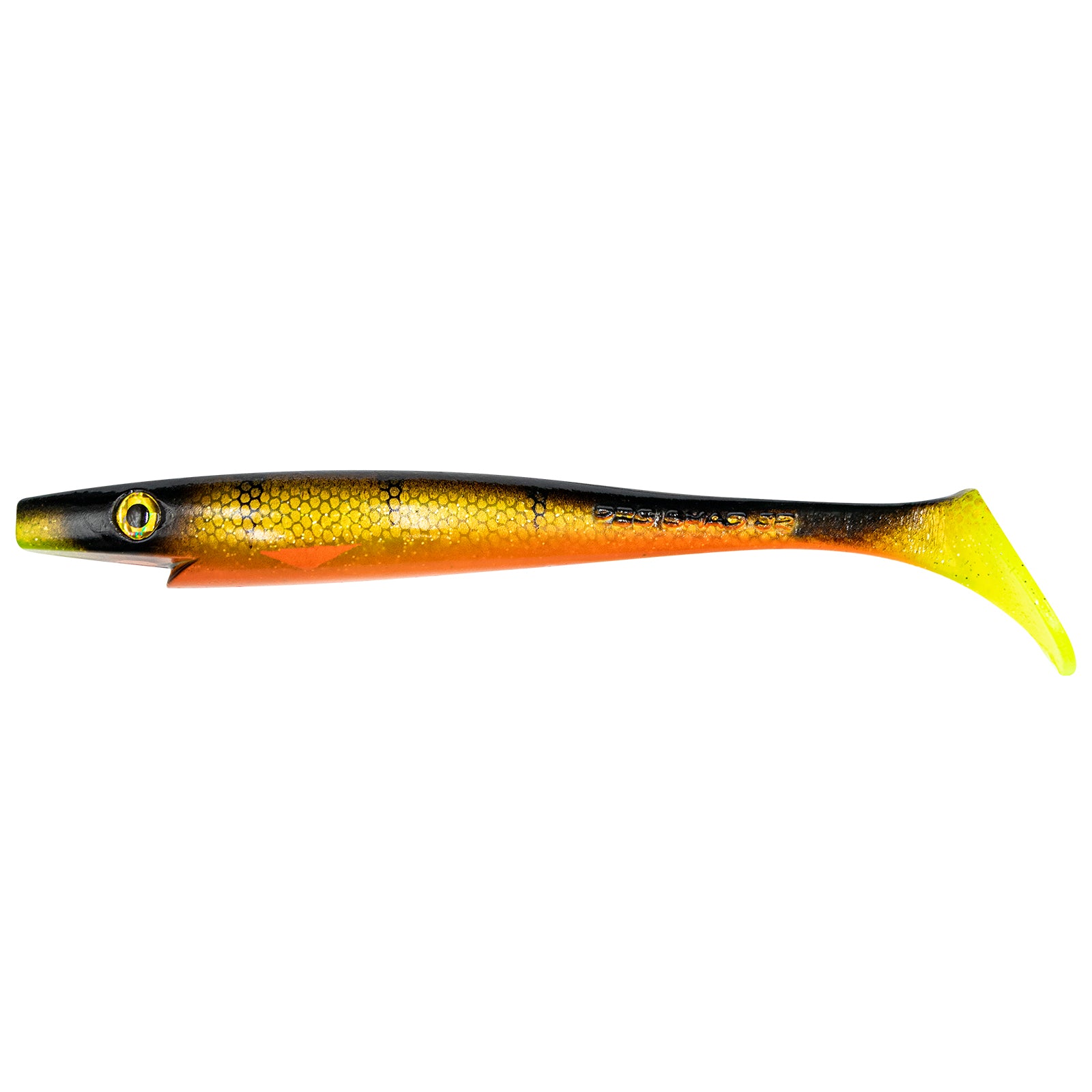 Strike Pro The Pig Shad Junior 8 20 cm Natural Perch HB Edition