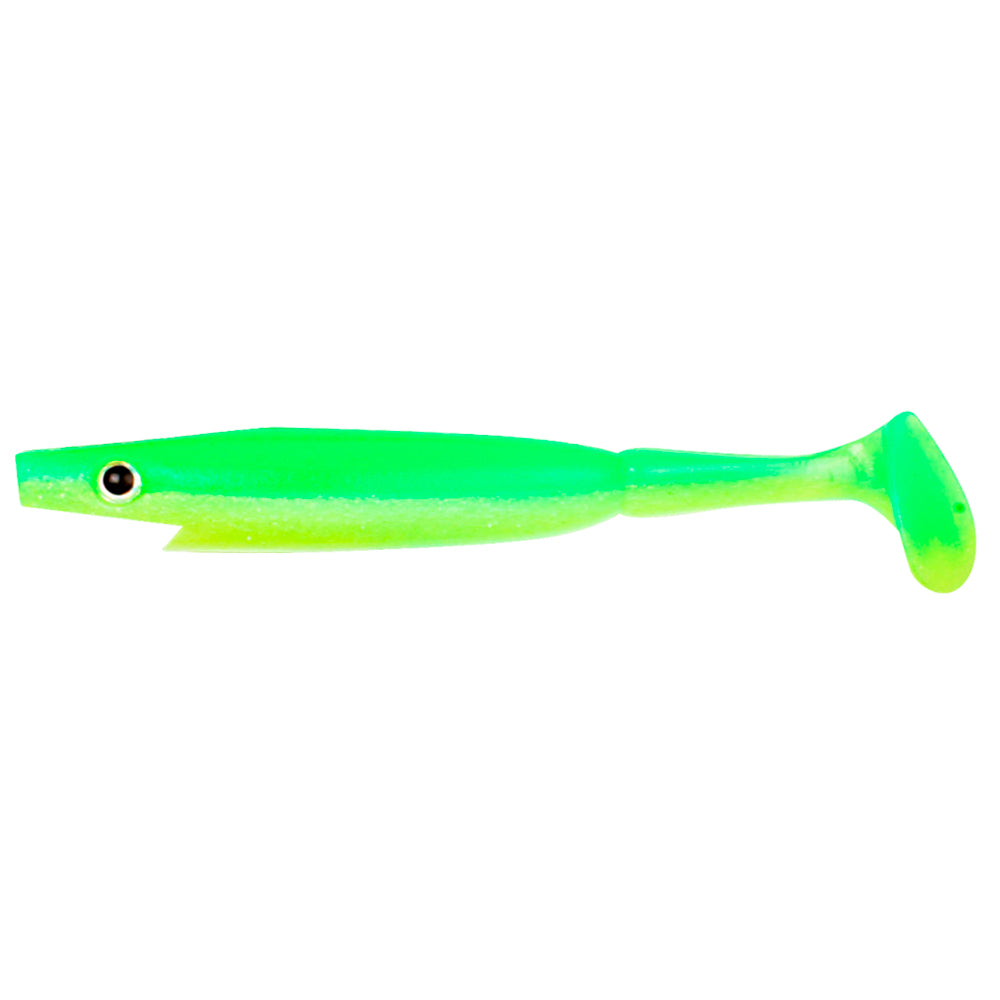 Strike Pro The Piglet Shad 8,5 cm Limetreuse