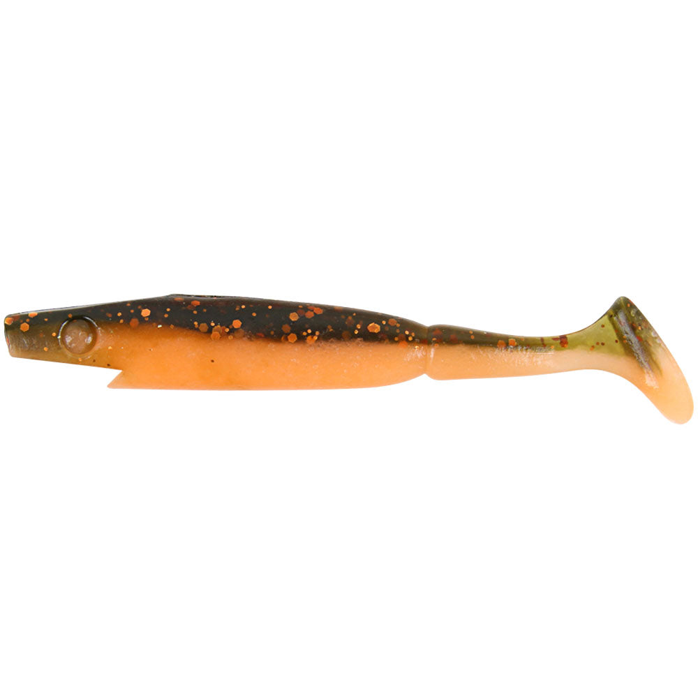 Strike Pro The Piglet Shad 8,5 cm Black Pumpkin