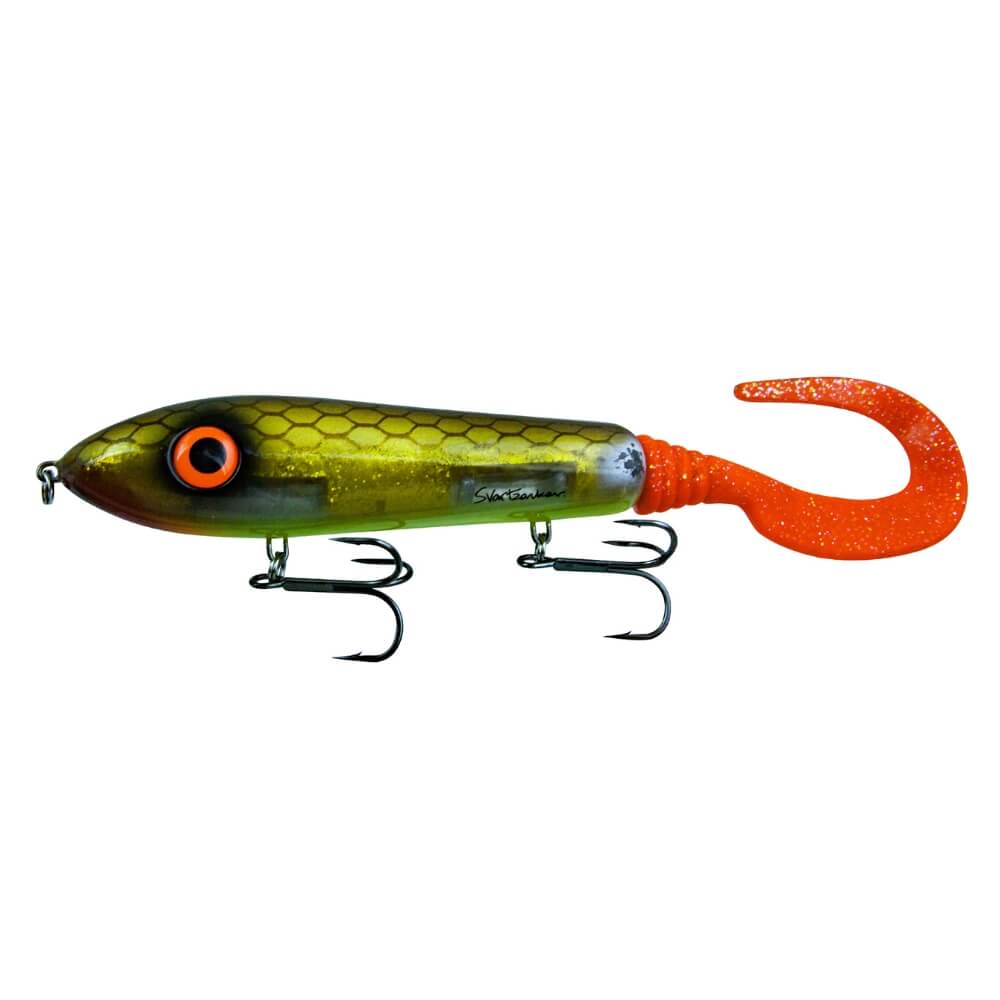 Svartzonker McTail The Original (94 g / Slow Sink) Goldie Brown Back