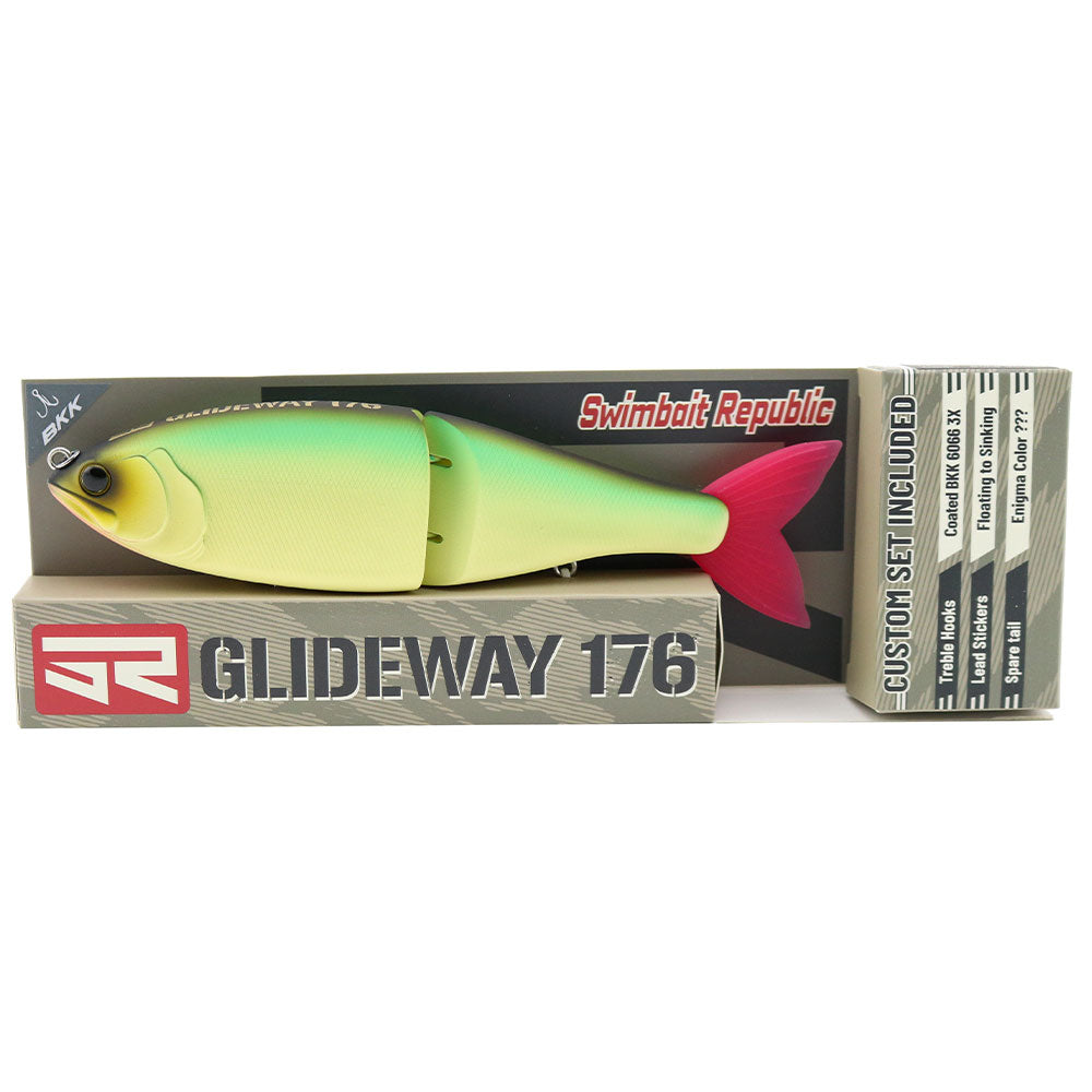 Swimbait Republic Glideway 176 Bone Soldier