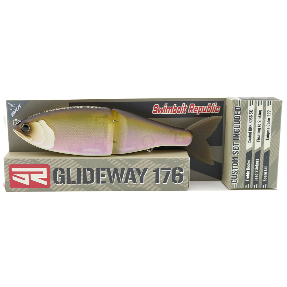 Swimbait Republic Glideway 176 Lavender Syrup