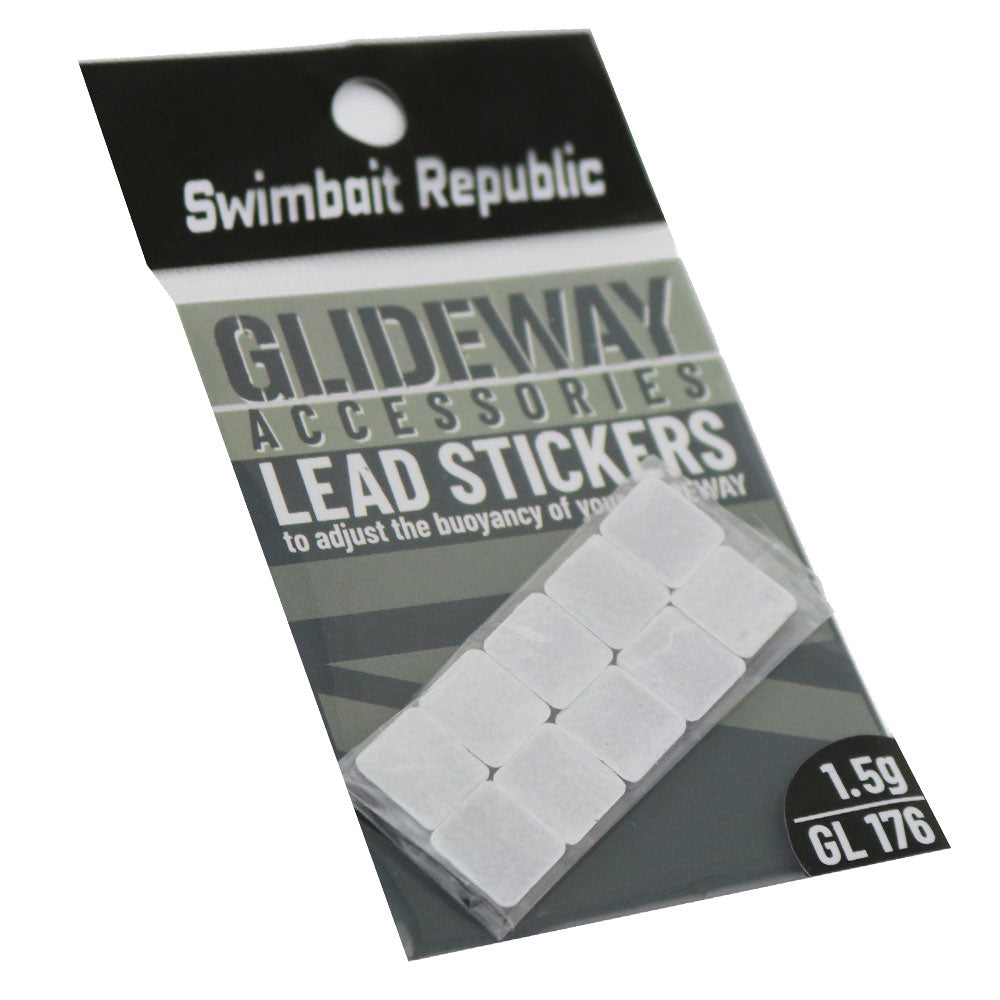 Swimbait Republic Glideway Lead Stickers 1,5 g