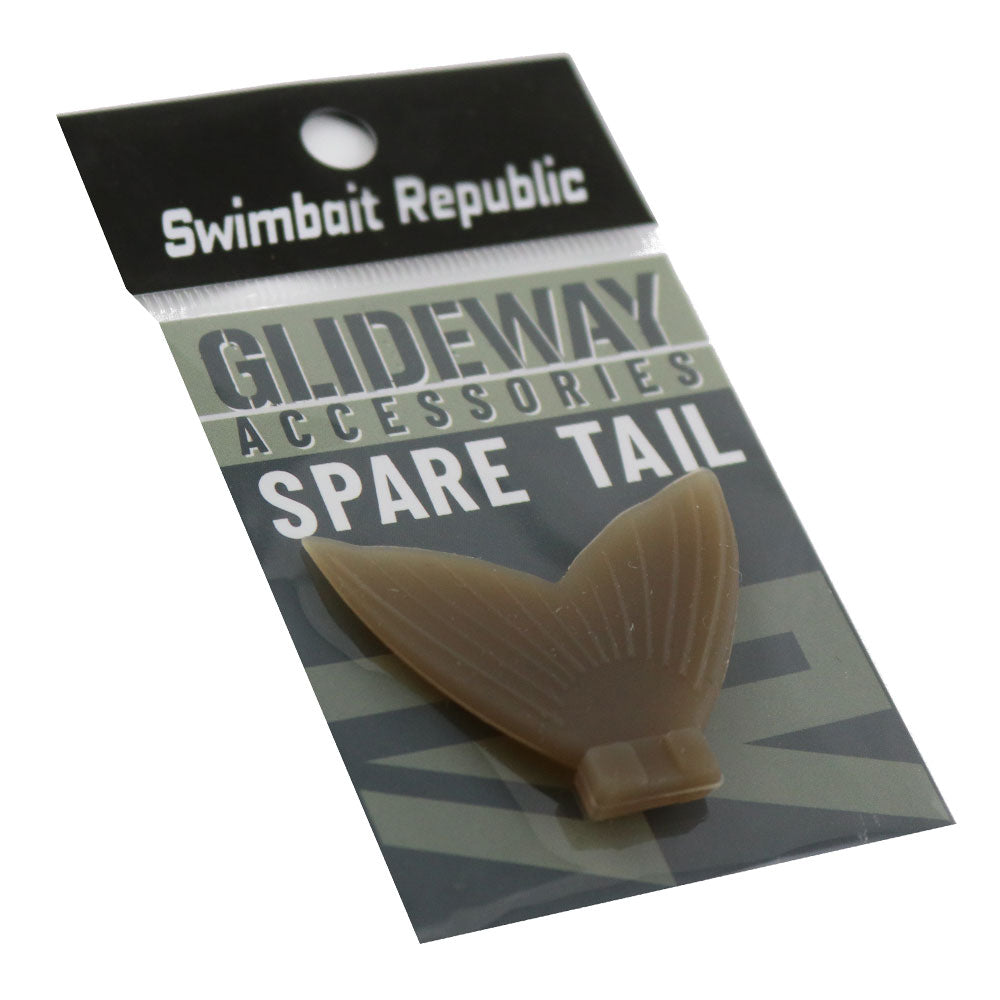 Swimbait Republic Glideway Spare Tail Green Honey