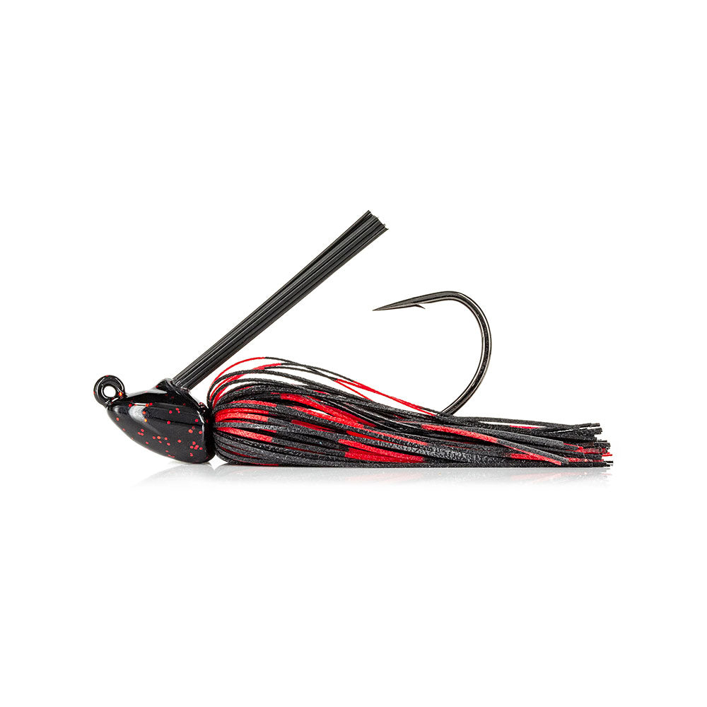 Molix Tenax Jig Wide Gap 14 g 12 oz Black Red Bug