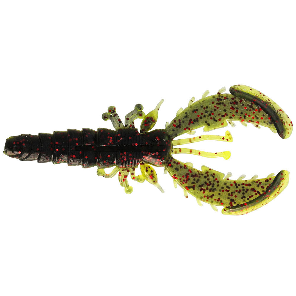 Westin-CreCraw-Slim-Creature-Bait-Black-Chartreuse