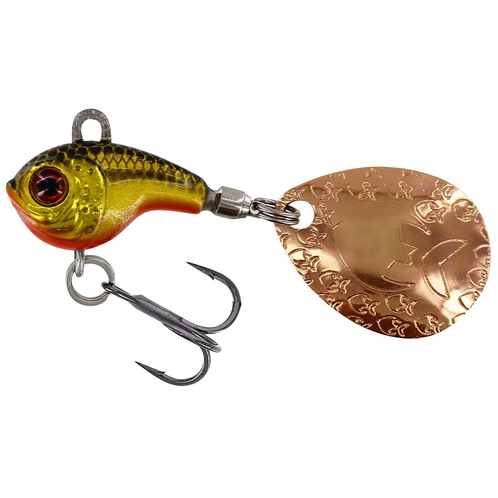 Westin DropBite Tungsten Spin Tail Jig 1,6 cm 7 g Gold Rush