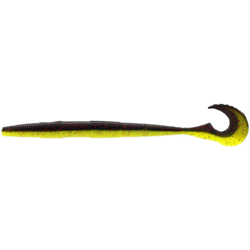 Westin Swimming Worm 13,0 cm 5,0 g BlackChartreuse