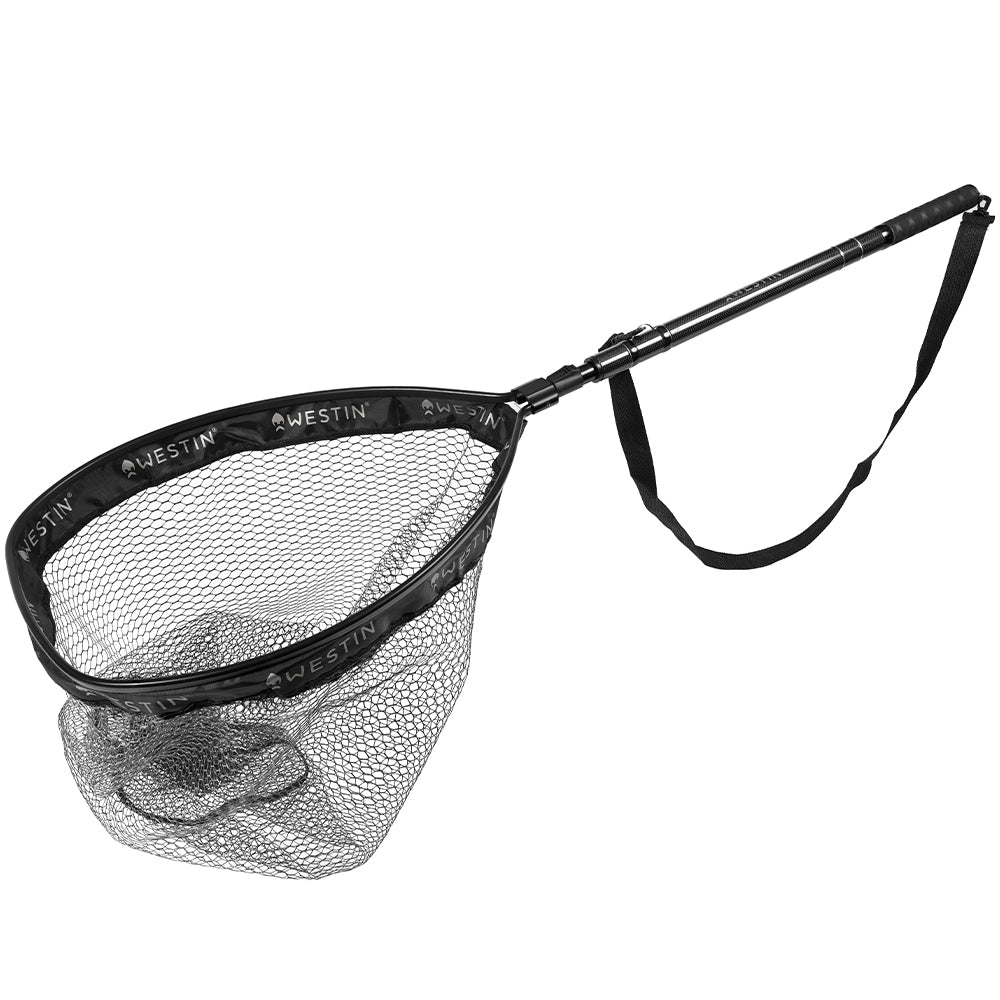 Westin W6 CR Telescopic Landing Net S 38,0 x 45,0 x 50,0 cm bis 3 m