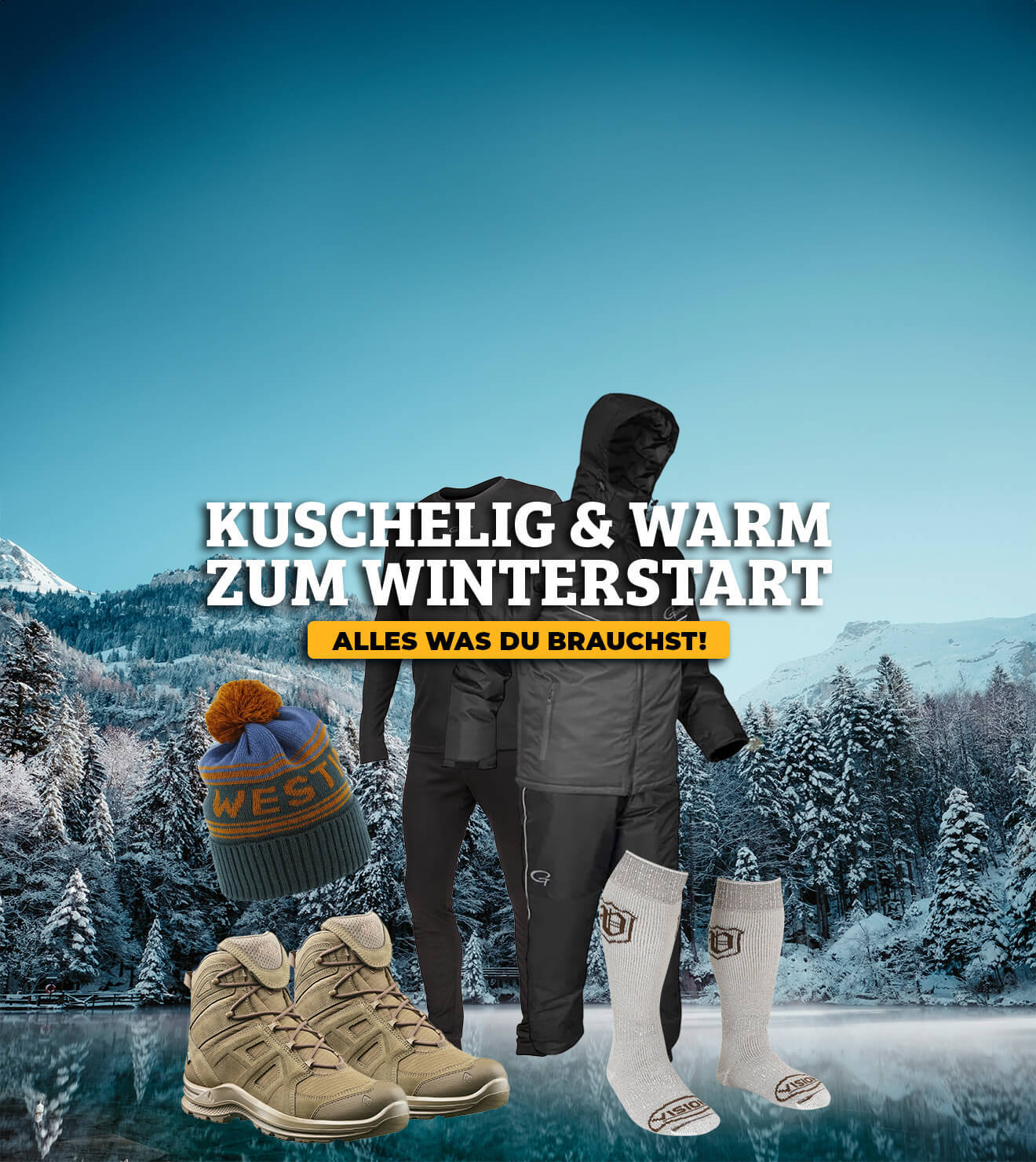 Winterbekleidung-Highlight-Banner