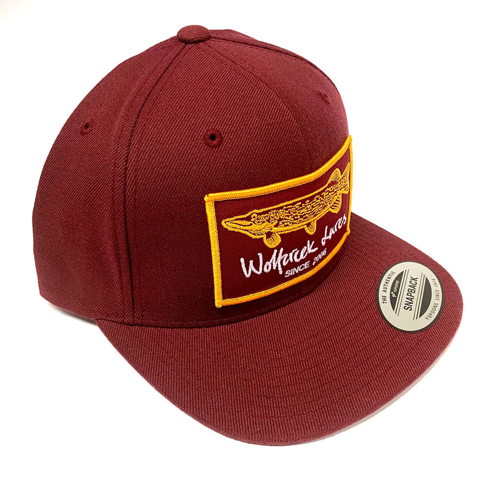Wolfcreek Lures Wolfcreek Pike Patch Fitted Snapback