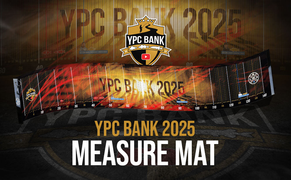 Messen wie die Prifis vom YPC Bank mit der offiziellen Measure Mat zum beliebtesten Uferturniers Europas!