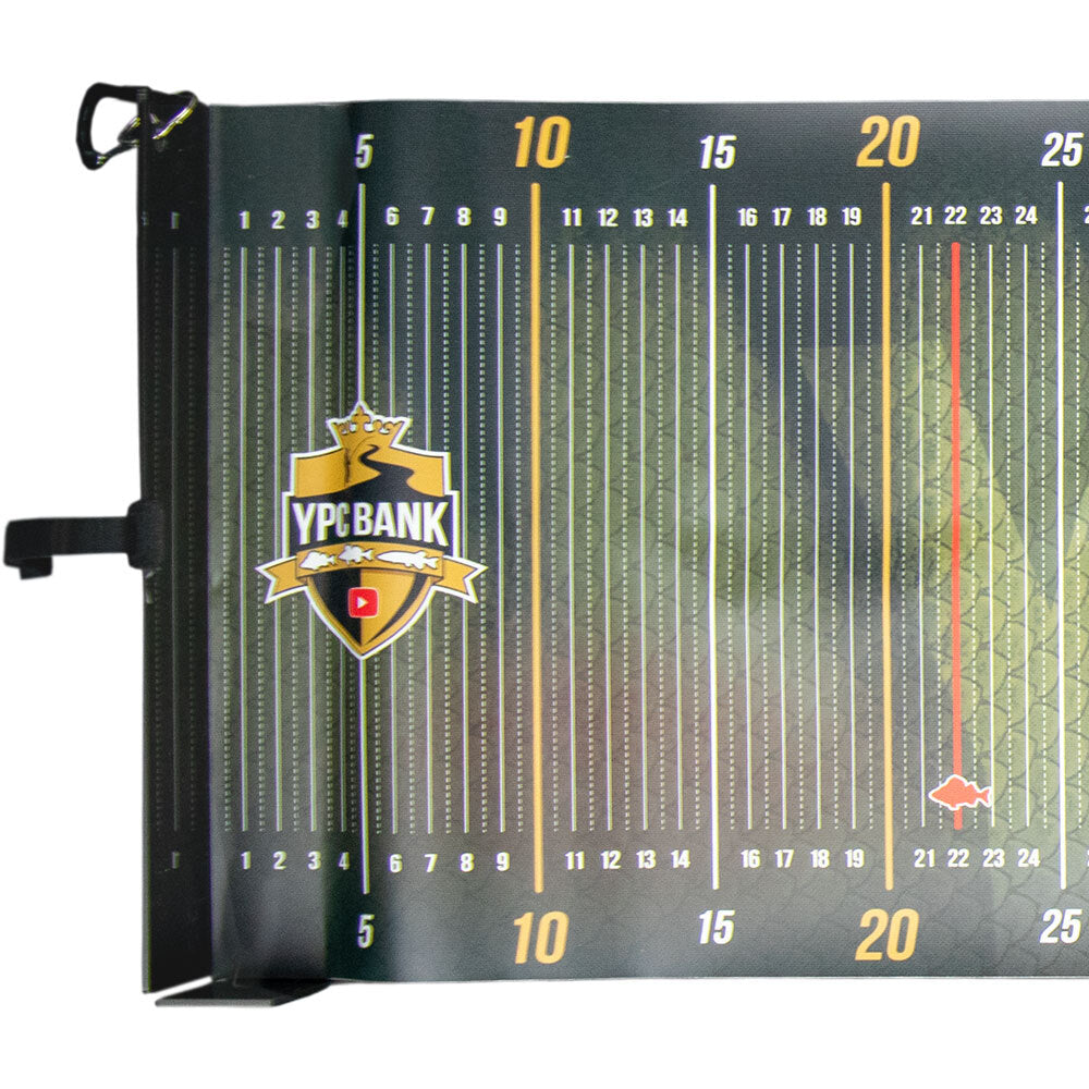LMAB YPC Measure Mat / Original YouTube Predator Cup 2026 Maßband Detail Aschlag / Vorne