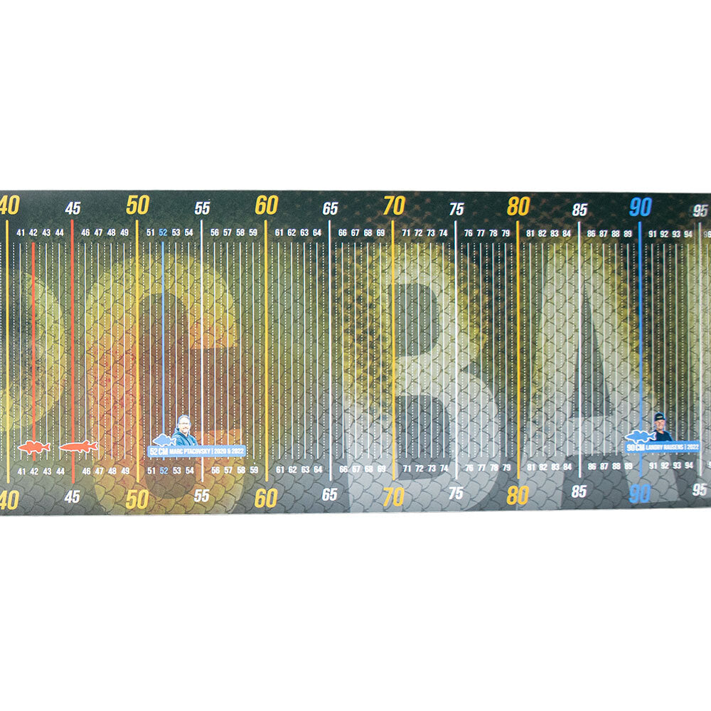 LMAB YPC Measure Mat / Original YouTube Predator Cup 2026 Maßband Detail Mitte