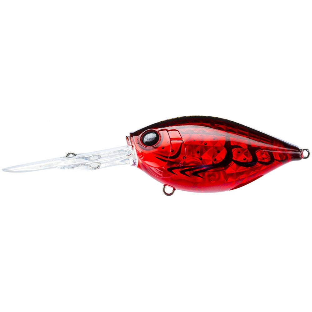 Yo Zuri 3DR X Crank 50F Deep Diver Tieflaeufer Translucent Red Crawfish