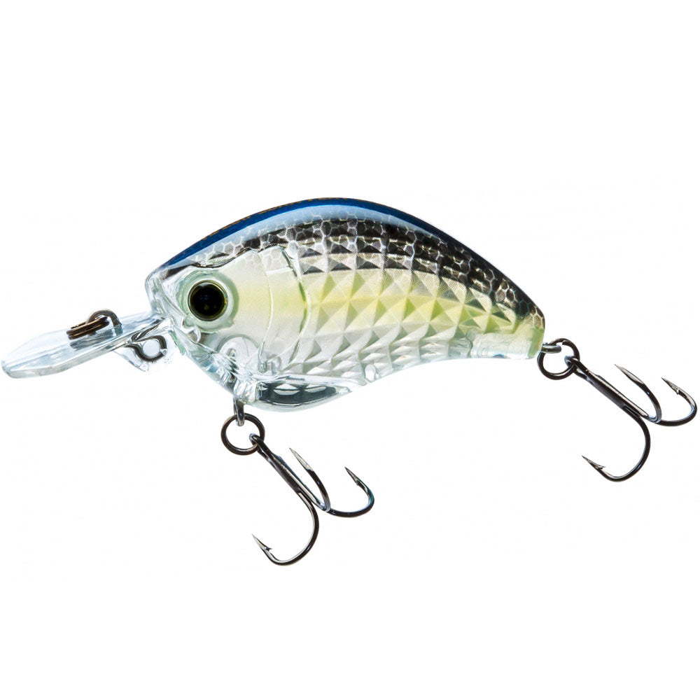 Yo Zuri 3DR X Flat Crank 55F Ghost Sexy Shad