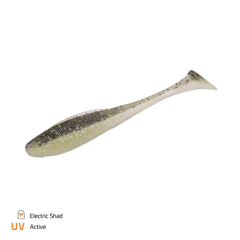 Zeck Barsch-Alarm Sexy Swimmer 6 cm / 8 cm / 10 cm / 12 cm / 14 cm/ Electric Shad