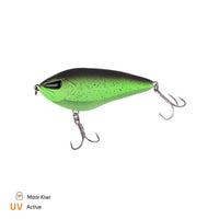 Bewertung von Nicole für das Produkt Rogue Glider | Sinking 8 cm / 25 g / Moor Kiwi