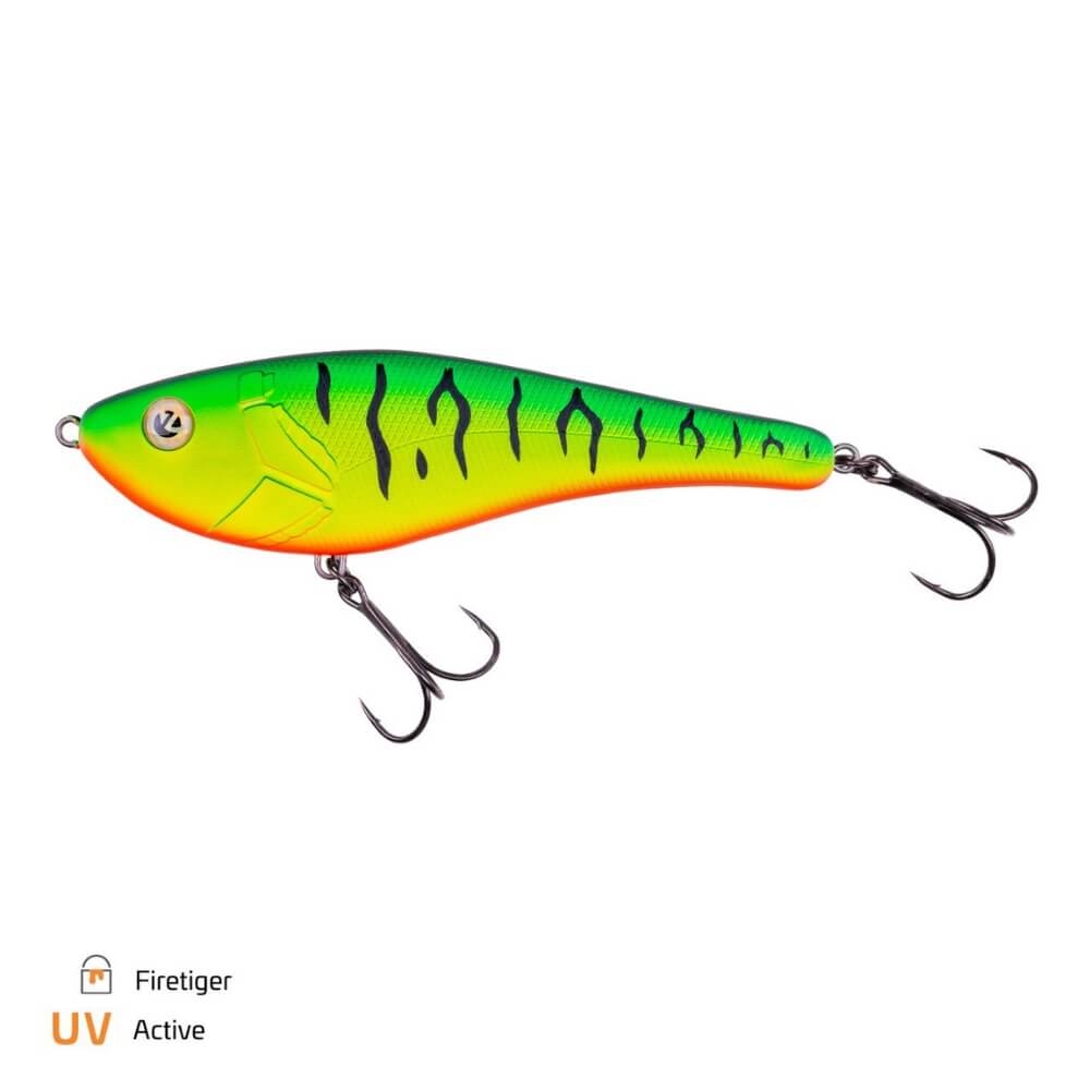 Zeck Snatch 15 cm / 2 m Sinking Firetiger