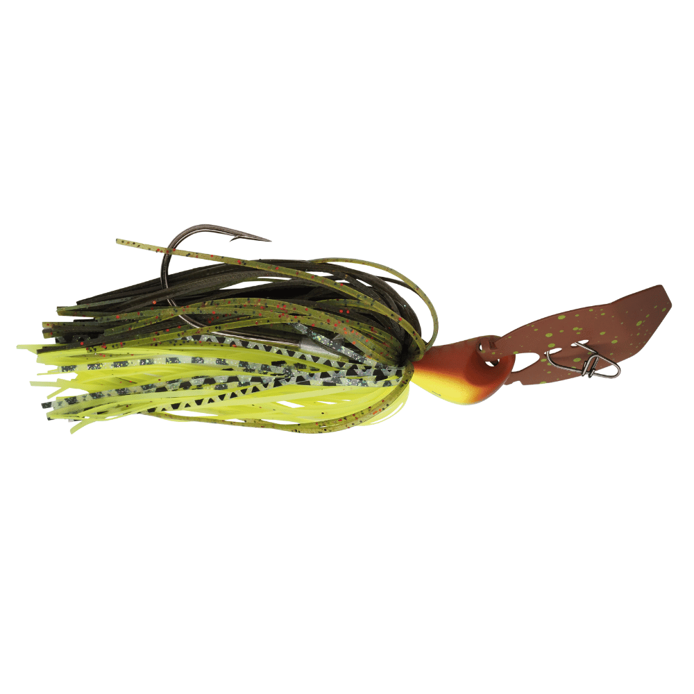 Berkley PowerBait Slobberknocker Brown-Chartreuse