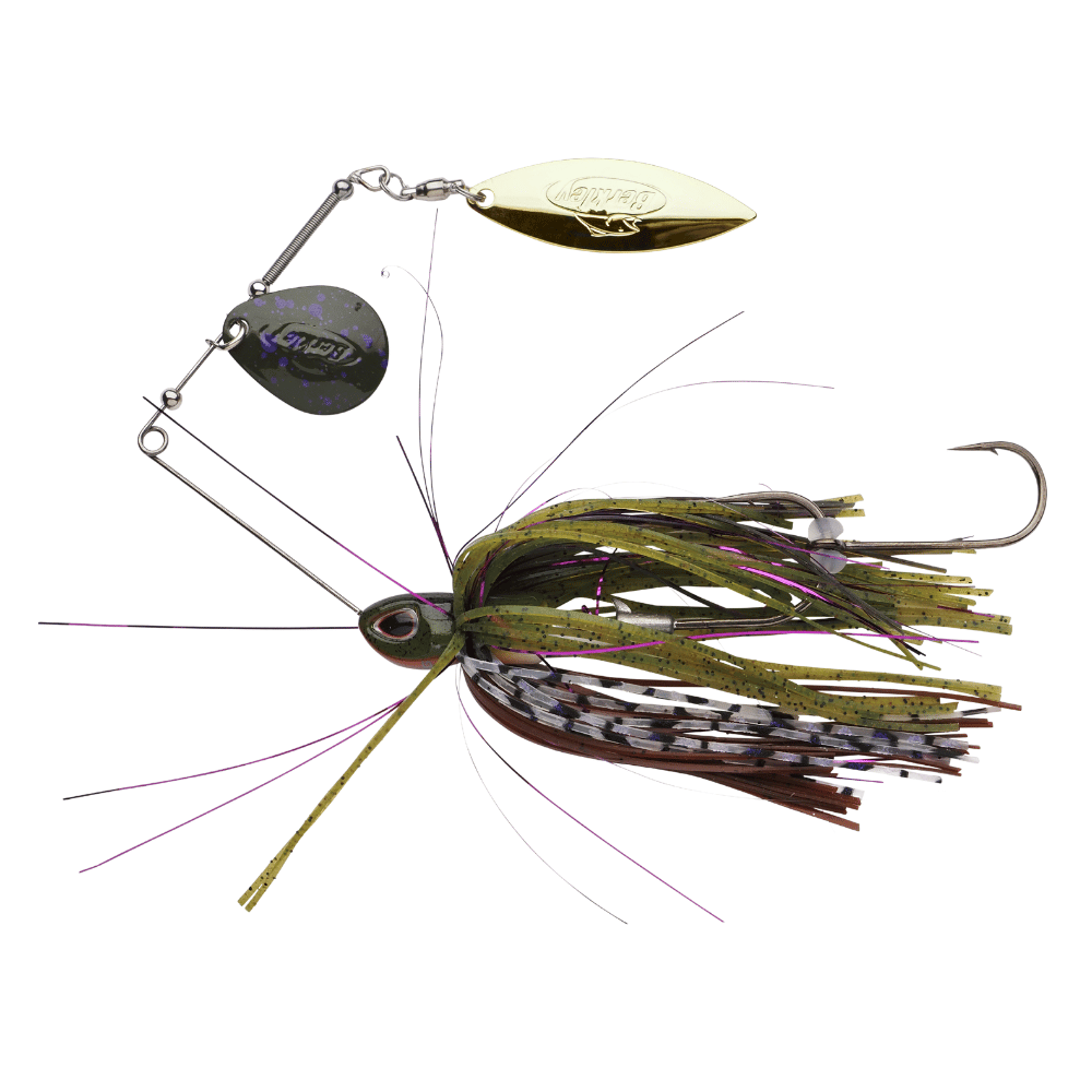 Berkley Powerblade Spinnerbait Compact Green Pumpkin