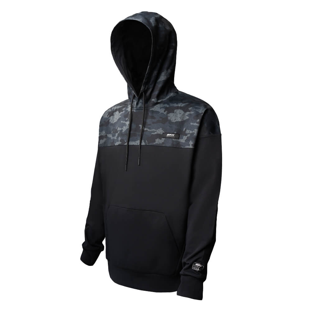 BKK Hoodie Logo (Black/Camo) Front