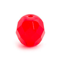 Bewertung von Anonym für das Produkt Facettierte Glasperlen Ruby / 8 mm