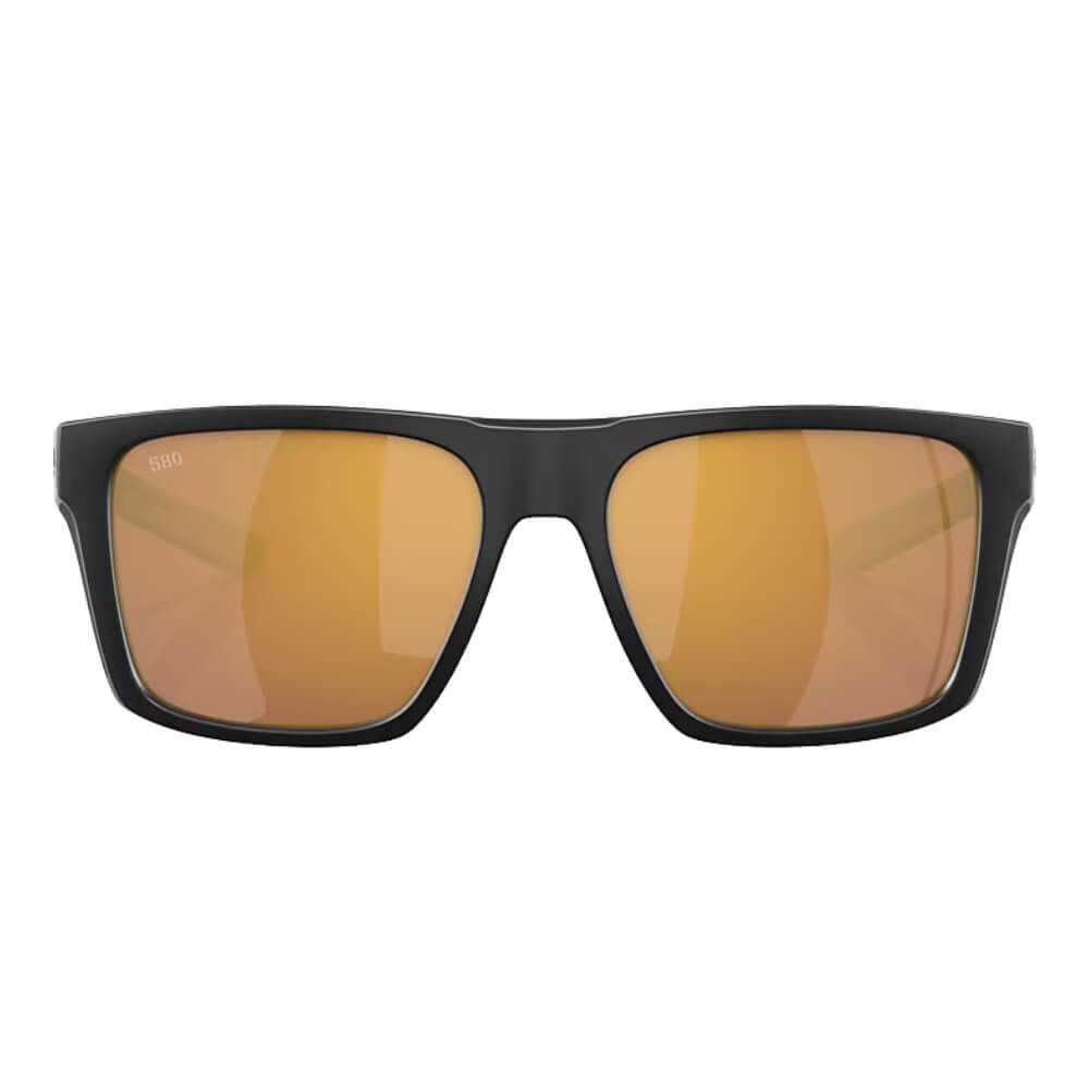Costa Del Mar Lido (06S9104) 580G / Polarisationsbrille Matte Black / Gold Front