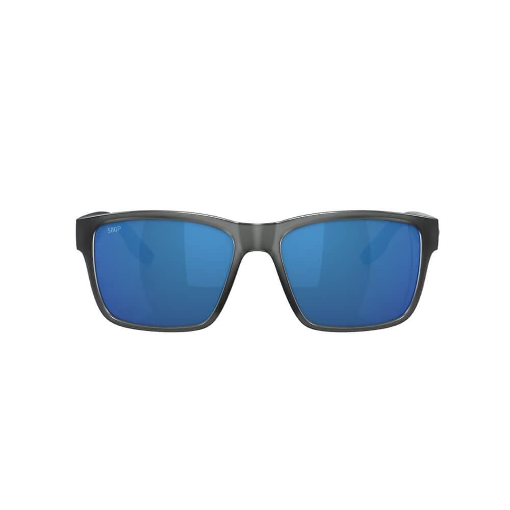 Costa Del Mar Paunch 06S9049 580P Polarisationsbrille Matte Smoke Crystal / Blue Mirror Front