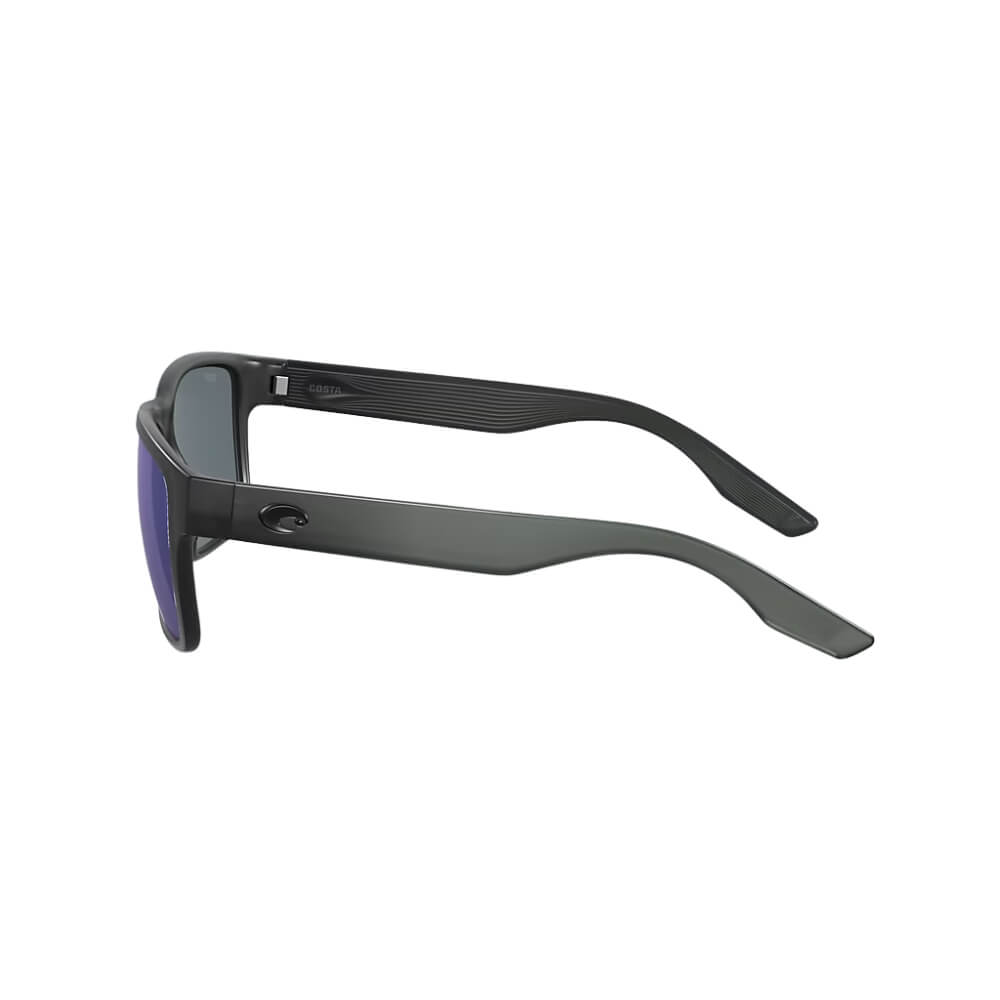 Costa Del Mar Paunch 06S9049 580P Polarisationsbrille Matte Smoke Crystal / Blue Mirror Side