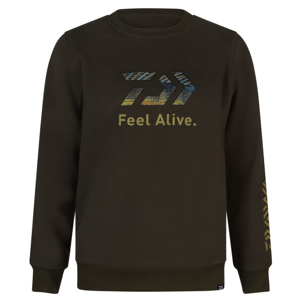 Daiwa D-VEC Crew Neck Zander Front