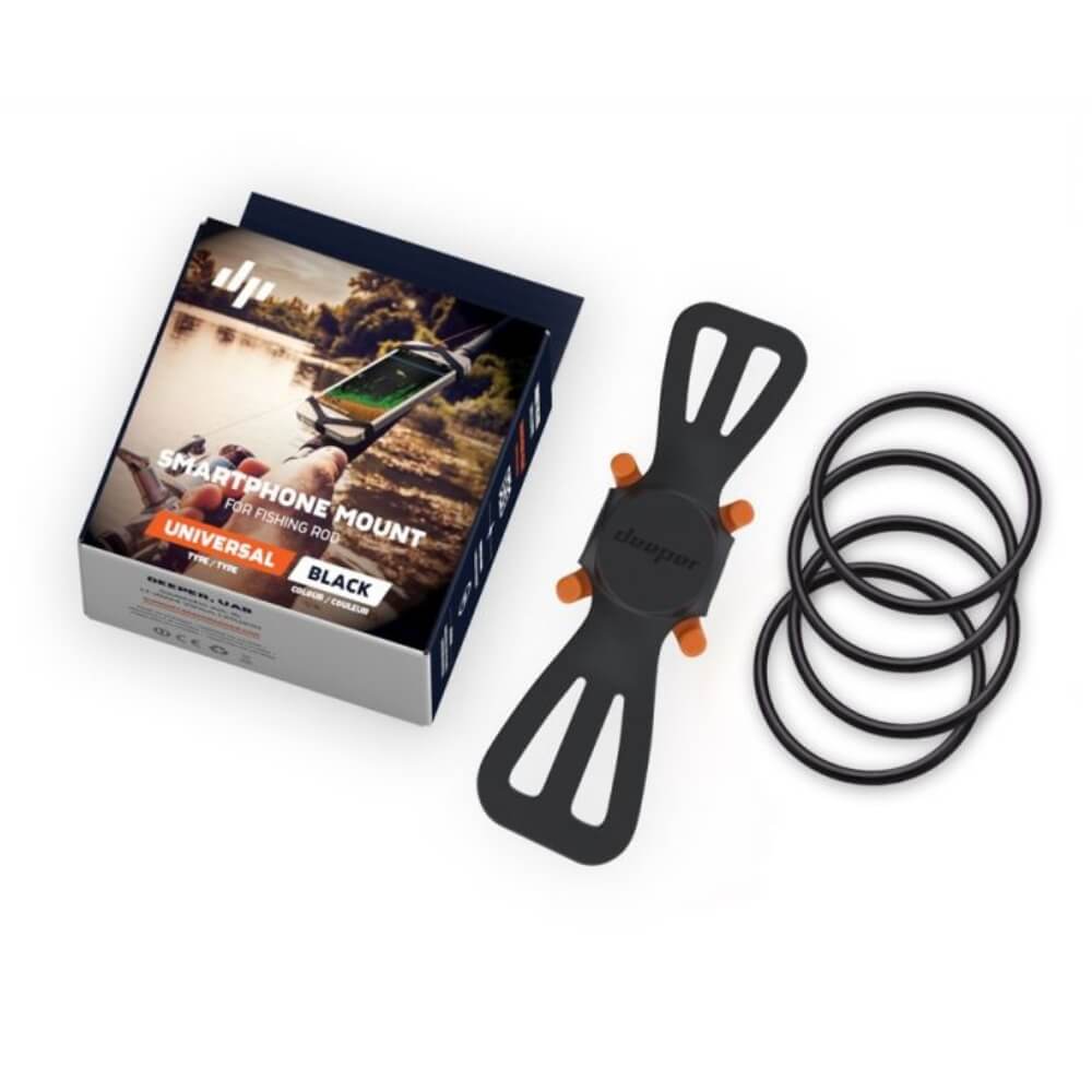 Deeper Smartphone Halterung für Angelrute Details