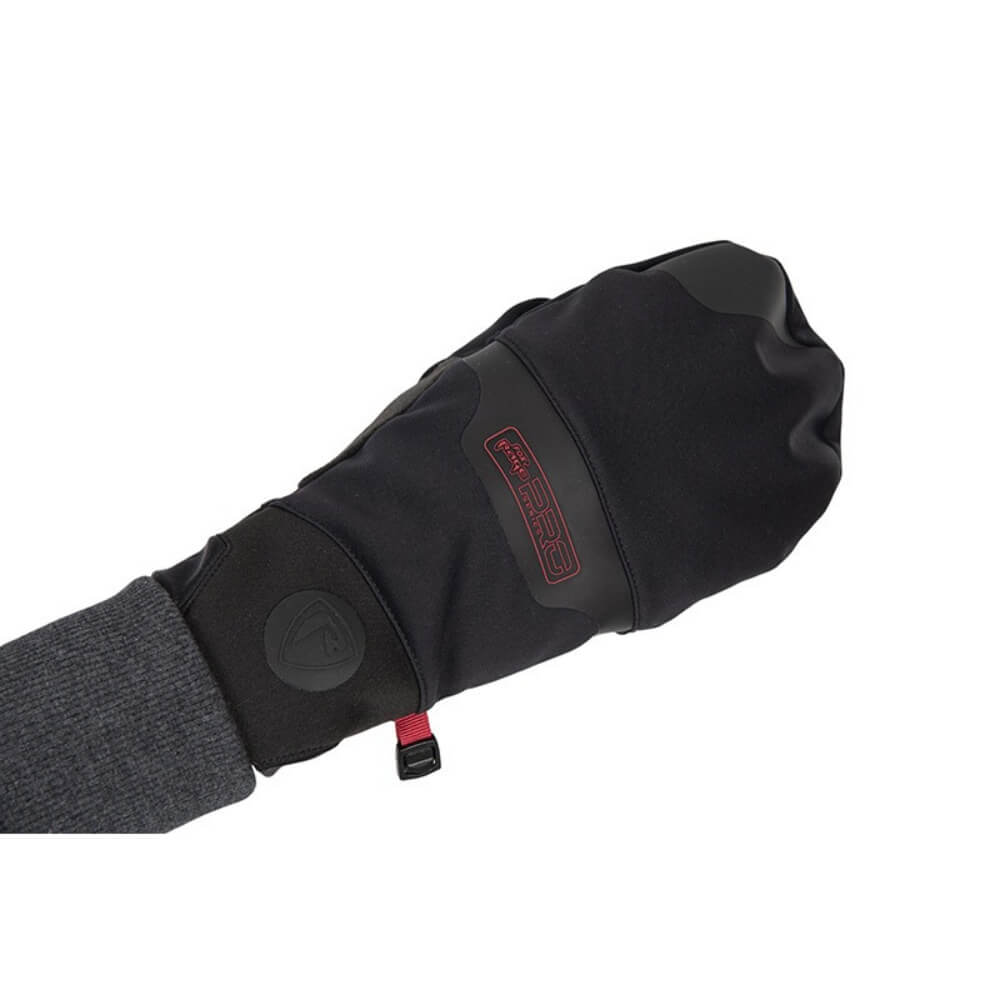 Fox Rage Fingerless Mitten Gloves geschlossen Außenseite