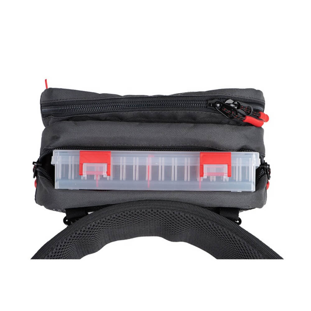 Fox Rage Tackle Belt Draufsicht mit Box