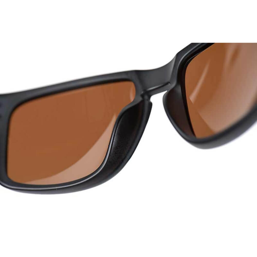 Fox Rage Transparent Black Brown Lens Mirror Blue Eyewear Innenseite